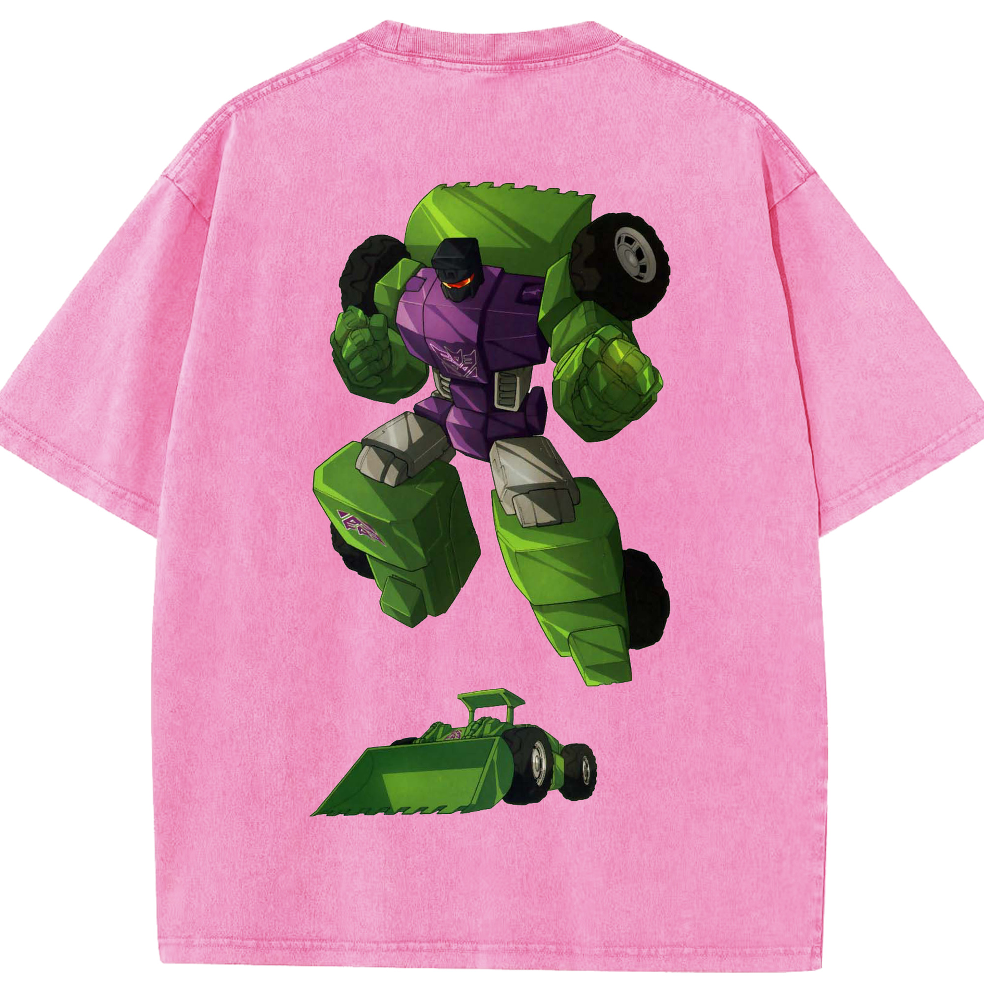 （画像用）  綿100% ヴィンテージ風 半袖Tシャツ（背面プリント）
